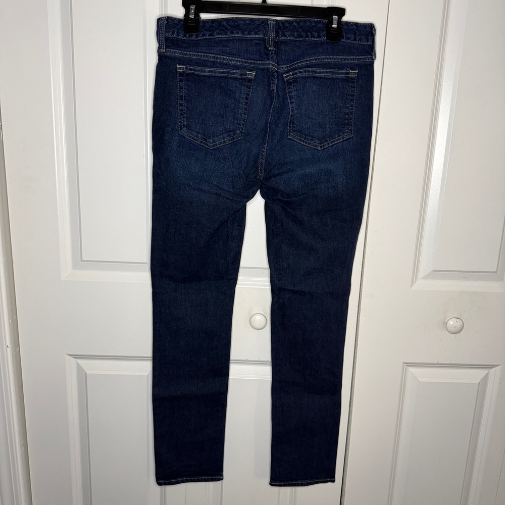 Eddie Bauer Modern Skinny Jeans Size 10 Dark Wash Women’s Jeans Stretch EUC - Picture 2 of 13